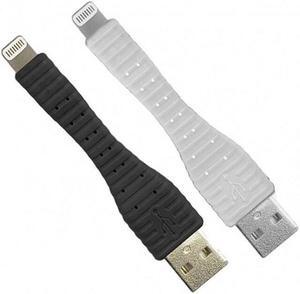 2 Pack 3" MFI Lightning to USB Charge Sync Cable - For Apple Devices