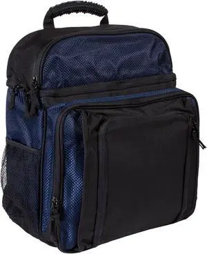 Alta Lightweight Travel Pack, 15" Laptop, Water Resistant Backpack - Black/Navy