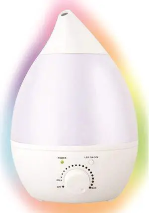 Remedies Cool Mist Aroma Oil Diffuser & Humidifier , LED Rainbow Color Changing Remedies Cool Mist Aroma Oil Diffuser & Humidifier , LED Rainbow Color Changing