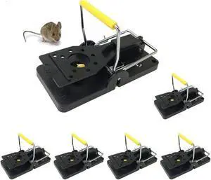 Alta Snap Mouse Mouse Trap, Rat Trap, Metal Clip Power Rodent Killer 6 Pack Alta Snap Mouse Mouse Trap, Rat Trap, Metal Clip Power Rodent Killer 6 Pack