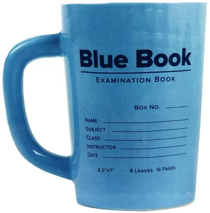 Out of Print 12oz Hot / Cold Blue Book Design, Ceramic Coffee Mug, Blue Out of Print 12oz Hot / Cold Blue Book Design, Ceramic Coffee Mug, Blue