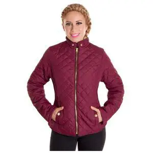 Alta Designer Fashion Women's Outerwear Insulated Jacket - Red - Large Alta Designer Fashion Women's Outerwear Insulated Jacket - Red - Large
