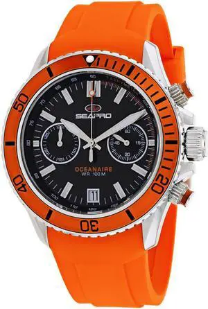Seapro Men's Thrash Watch Quartz Mineral Crystal SP0331 Seapro Men's Thrash Watch Quartz Mineral Crystal SP0331