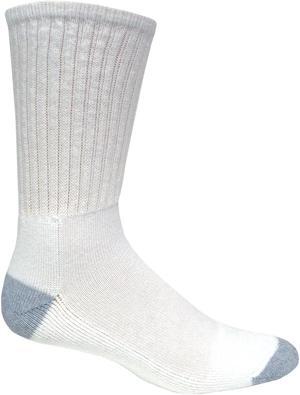 Magnum DC-1 Sock (6-Pack) White Socks Medium