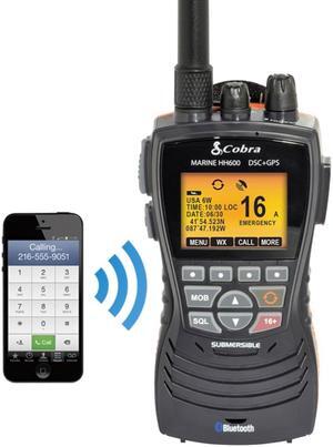 Cobra Mr Hh600Flt Gps Bt Black Version - MR HH600 FLT GPS BT