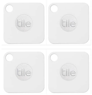 Tile Mate - Key Finder, Phone Finder, Anything Finder Bluetooth Tracker, 4 Pack Tile Mate - Key Finder, Phone Finder, Anything Finder Bluetooth Tracker, 4 Pack