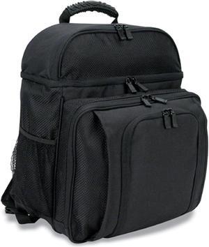 Alta Lightweight Travel Pack, 15" Laptop, Water Resistant Backpack - Black/Black