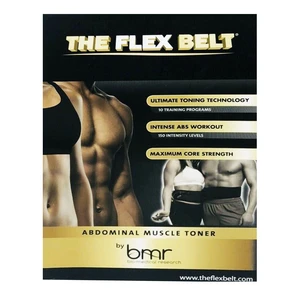 THE FLEX BELT Ab Belt Workout – FDA Cleared to Tone, Firm and Strengthen the Abdominal Muscles THE FLEX BELT Ab Belt Workout – FDA Cleared to Tone, Firm and Strengthen the Abdominal Muscles