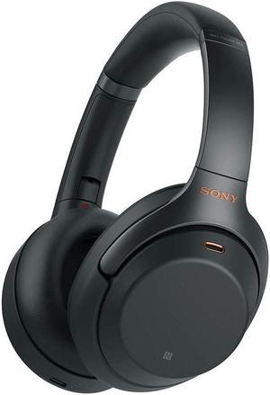 Sony WH1000XM3B Wireless IndustryLeading NoiseCancelling OverEar Headphones Black