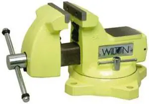 63187 1550, High-Visibility Safety Vise, 5 in. Jaw Width, 5-1/4 in. Jaw Opening