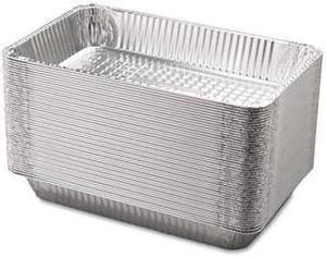 Handi-Foil Of America Steam Table Aluminum Pan Full-Size 3 3/16" Deep 50/Carton