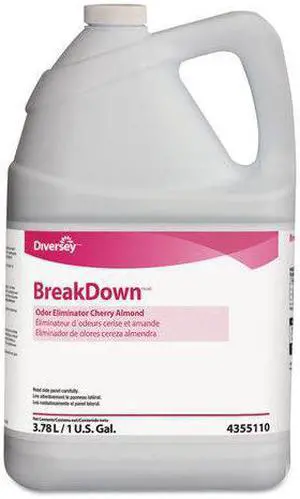 DIVERSEY 94355110 Liquid Deodorizer,Size 1 gal.,Red