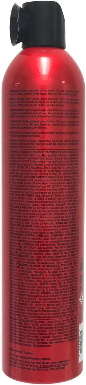 Big Sexy Hair Root Pump Plus Volumizing Spray Mousse 16 oz
