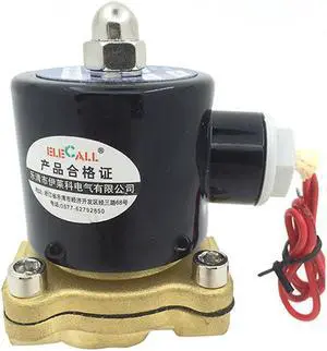WAIT 2W-160-15 AC220V 1/2'' Brass Solenoid Valve Normally Closed Water Oil Air High Quality