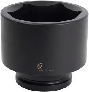 1" Drive Standard 6 Point Impact Socket - 3-7/8"