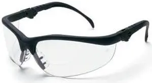 MCR SAFETY K3H15 Reading Glasses,+1.5,Clear,Polycarbonate