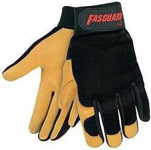 Fasguard Series Mechanics Medium Yellow-Black Glove . 1 pr