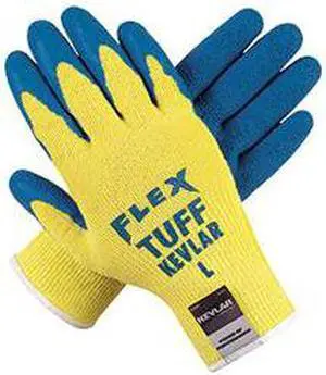 MCR SAFETY 9687XL Cut Resistant Coated Gloves, Cut Level A3 ,Dipped ,Natural