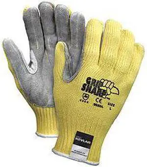 MCR SAFETY 9686L Cut Resistant Gloves, Cut Level A3 ,Uncoated ,None ,L 1 PR