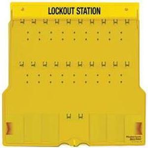 20 PADLOCK STATION WITH COVER - UNFILLED 1 EA