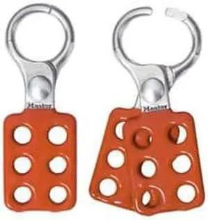 Hasp,1" Lockout,Aluminum