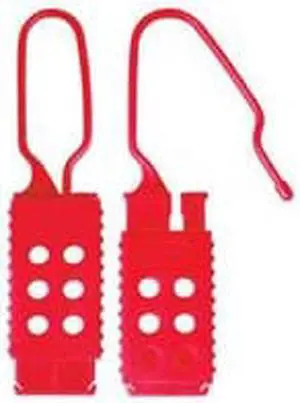 MASTER LOCK 428 Lockout Hasp,Snap-On,6 Lock