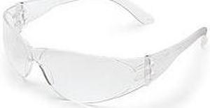 Crews Checklite Safety Glasses Clear Frame Clear Lens CL010BX