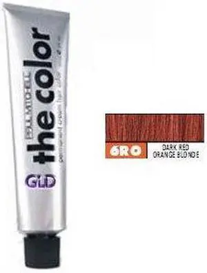 Paul Mitchell The Color 6RO Dark Red Orange Blonde Permanent Cream Hair Color 3 OZ