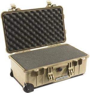 Pelican 1510 Carry-On Case w/Foam - Tan