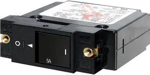 Blue Sea 7428 Single Pole Small Case 2" Slot Reset Rocker Circuit Brea... [7428]
