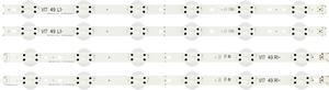 LG 6916L-2862B/6916L-2863B LED Backlight Strips (4) NEW