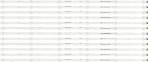 Bolva LGL65126-3030JF-ESSW-10102 Replacement LED Backlight Strips (12) 65CSV02