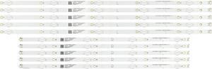 Element LBM550M0501-PJ-4 LBM550M0401-PK-5 LED Backlight Strips (10) E4SW5518RKU NEW