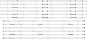 Vizio LB7000U LED Backlight Strips (12) V705M-K03