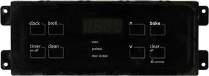 Electrolux Oven 316557114 Electronic Clock Timer ES200, Black Overlay