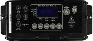 Oven W10108100 WHPW10108100 Control Board With Display - Black Display