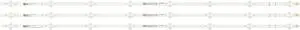 Vizio JL.D50081330-202GS-M V01 LED Backlight Strips (3) V505-J09 NEW