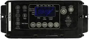 Oven W10108190 WPW10108190Control Board With Display - Black Overlay