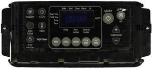Whirlpool Range 9763089 Control Board W/ Black Overlay