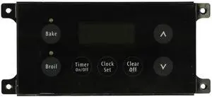 Frigidaire Range 316455500 Controller - Black Overlay