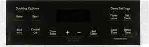 GE Oven WB27X23560 164D8450G146 Control Board  - Gray Overlay