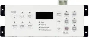 Kenmore Electrolux Oven 316418503 Electronic Clock Timer ES355, Black Overlay