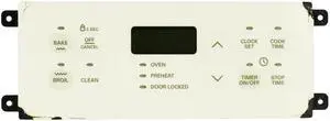 Electrolux Oven 316222902 Electronic Clock Timer White Overlay