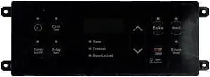 Electrolux Oven 316418208 Electronic Clock Timer ES305, Black Overlay