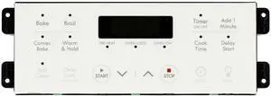 Electrolux Oven 316630003 Electronic Clock Timer, White Overlay