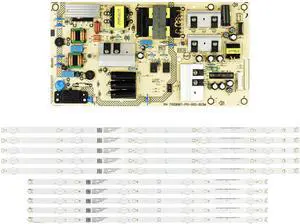 Insignia NS-55DF710NA19 Power Supply / LED Backlight Strips Bundle
