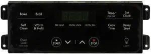 Electrolux Oven 316630004 Electronic Clock Timer, Black Overlay