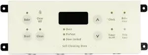 Electrolux Oven 316207500 Electronic Clock Timer, White Overlay