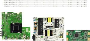 Hisense 55R6E Complete LED TV Repair Parts Kit w/Backlight Strips -Version 3 (SEE NOTE)