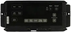 Whirlpool Range WPW10348625 W10348625 Control Board W/ Black Overlay